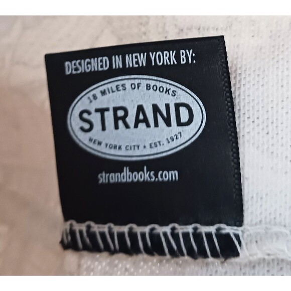 STRAND Bookstore NYC Canvas Tote Bag King Kong Graphic 13x13 Made in USA Unisex - Picture 8 of 9